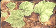 Grape Leaves From RR Tracks (green)