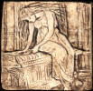 Pandora looks at box  Walter crane